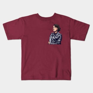 Fleabag portrait 'Gaze' - Phoebe Waller Bridge Kids T-Shirt